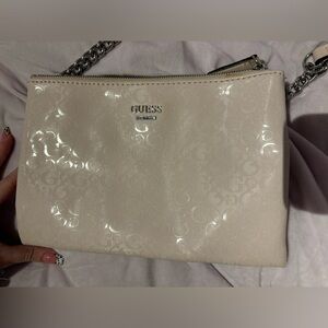 pink guess purse